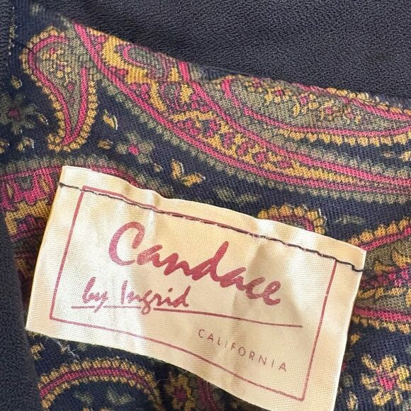 Candace By Ingrid Paisley‎ Midi Dress Size 5/6 - Picture 9 of 11